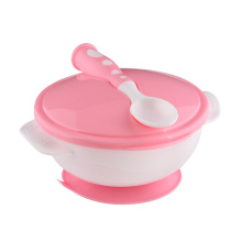 Neueste Baby-Produkte Baby-Silikon-Schüssel-Set mit Löffel